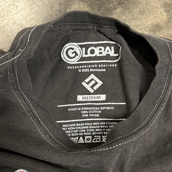 ozzy osbourne Vintage Style Graphic Mens Washes Short Sleeve T-Shirt Size L - Picture 3 of 3